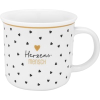 SHEEPWORLD Tasse mit Motiv Herzensmensch 0,38 l Mehrfarbig