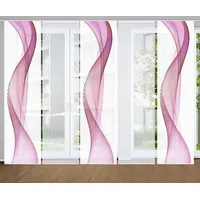 Home in green Schiebevorhang ¦ lila/violett ¦ Synthetik ¦