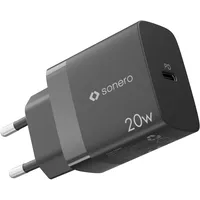 Sonero USB-C Ladegerät - 1 Port 20W PD schwarz