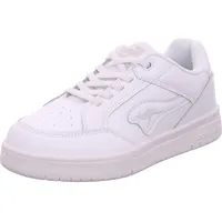 KangaROOS Unisex K-CP Dallas Sneaker, White/Mono, 35