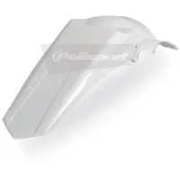 Polisport Yamaha Wr250f 07-14 Wr450f 07-15 Hinterradkotflügel - White