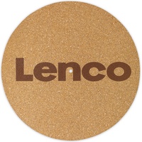 Lenco TTA-030CO Korkmatte für Plattenspieler (Plattenteller), Plattenspieler Zubehör