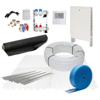 Selfio 40 m2 Trockenestrichsystem 25 mm WLG 035 Alu-Verbundrohr