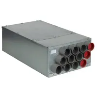 Swentibold 12-fach Luftverteiler mit integriertem Schalldämpfer für DN 50