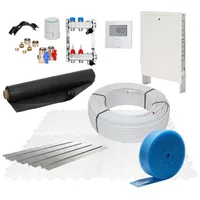 Selfio 80 m2 Trockenestrichsystem 25 mm WLG 035 Alu-Verbundrohr