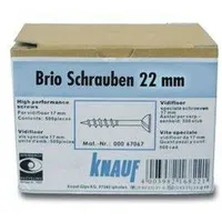 Knauf Brio Schrauben 22 mm 500 Stück/