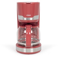 LIVOO Elektrische Kaffeemaschine DOD201 – Kapazität 14 Tassen, 1000