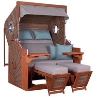 Natur24 Strandkorb PURE Seaside XL 135 x 92 x
