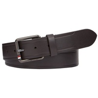 Tommy Hilfiger Ledergürtel CASUAL 3.5 mit Metall-Label an der