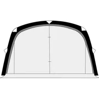 Brunner Skia Frontwall Sonnenvordach Vorderwand, 400cm
