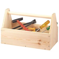 KESPER Werkzeugkiste/Ordnungsbox - Kiefernholz,