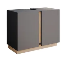 Vicco Waschbeckenunterschrank Gloria x 55.5 cm mit 2 Türen