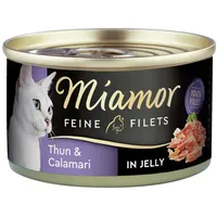 Miamor Feine Filets Thunfisch & Calamari 48 x 100