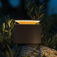 Zafferano Push-Up Akkuleuchte LED braun