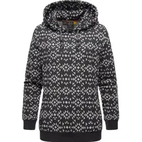 Ragwear Damen, Kapuzenpullover mit Kapuze Cinda Dark Grey Gr.