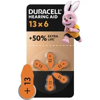 Duracell Hörgerätebatterien Typ 13 (6er-Pack)