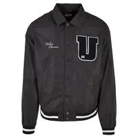 URBAN CLASSICS Sports College Bomberjacke Black L