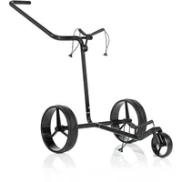 JuCad Golftrolley Carbon weiß-schwarz 3-rädrig - das moderne Leichtgewicht
