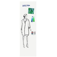 Legamaster Whiteboard WALL-UP 59,5 x 200,0 cm weiß emaillierter
