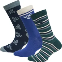 Hummel hmlALFIE SOCK 3-PACK - deep teal 24/27