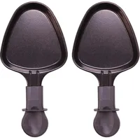 Piebert 4x 27041 Raclette Pfännchen Oval für Klarstein Princess
