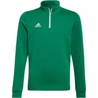 Adidas Entrada 22 Training Top, Team Green/White, 11-12 Years