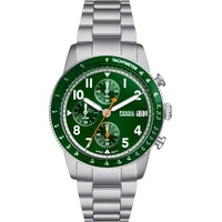 Fossil Sport Tourer uhr für Herren, Chronographenwerk mit Edelstahl-
