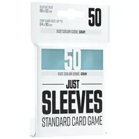 Asmodee Gamegenic, Just Sleeves - Standard Card Game Clear,