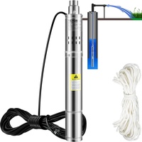 Vevor 3,5" Tiefbrunnenpumpe 750W Brunnenpumpe 105L/min Tauchpumpe max. Förderhöhe