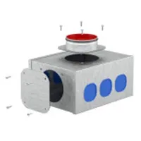 Kermi x-well Luftverteiler 8-fach VMR2, rund NW125, für NW75
