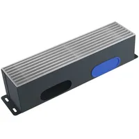 Kermi x-well Design-Boden-Luftauslass mit Linearrost Alu natur 500 mm