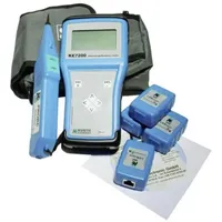 KURTH ELECTRONIC KE7200 PRO Kit Netzwerkprüfgerät Durchgang, Identifikation, Leitungsverfolgung,