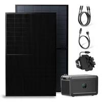 Solakon Balkonkraftwerk 900W 800W Solaranlage mit Speicher Steckerfertig Komplettset