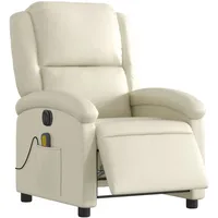 VidaXL Massagesessel Elektrisch Kunstleder 144,5 x 82 x 0