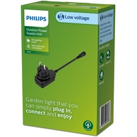 Philips Outdoor Niedervolt Netzteil EU 12W 24V IP65 schwarz