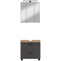 WELLTIME Trento 2-tlg. Grau