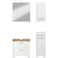 WELLTIME Trento 4-tlg. Weiß