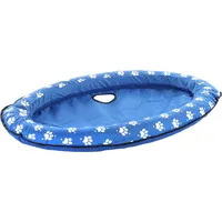 Karlie Flamingo LUFTBETT FLOSI - LUFTPUMPE BLAU 100x65CM