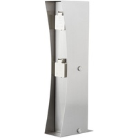 ETC Shop Gartensteckdose 2-fach Silber 2 St.