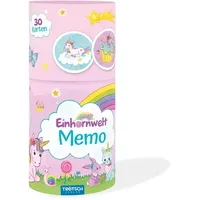 Trötsch Verlag Trötsch Memo Spiel Einhornwelt