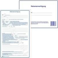 Avery Zweckform 10 AVERY Zweckform Patientenverfügung Formulare 2837