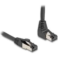 DeLock RJ45 Netzwerkkabel Cat.8.1 S/FTP 90° unten gewinkelt -