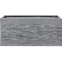 Beliani Myra 37 x 37 x 80 cm Grau