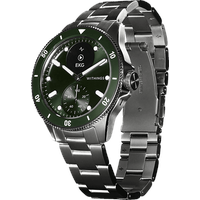 Withings ScanWatch Nova 42 mm grün, FKM-Armband mit Edelstahlschnalle