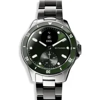 Withings ScanWatch Nova 42 mm grün, FKM-Armband mit Edelstahlschnalle