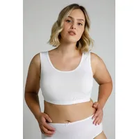 Ulla Popken Bustier in schneeweiß | Gr.: 50-52