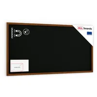 ALLboards Magnetische Kreidetafel 200x100 cm, Holzrahmen