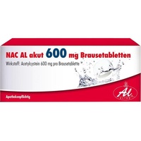Aliud NAC AL akut 600 mg Brausetabletten