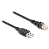 DeLock USB-Kabel USB 2.0 USB-A Stecker, RJ50 2.00m Schwarz