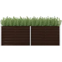 VidaXL Garten-Hochbeet 240 x 80 x 77 cm Braun